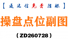 [ZD260728]操盘点位副图－通达信指标源码分享