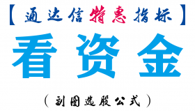 【通达信指标】看资金-副图指标公式