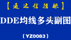 [YZ0083]DDE均线多头副图-通达信指标公式