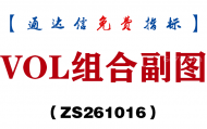 [ZS261016]VOL组合副图-通达信指标源码分享