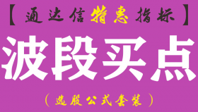 【通达信指标】波段买点-副图指标公式