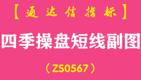 [ZS0567]四季操盘短线副图-通达信指标公式