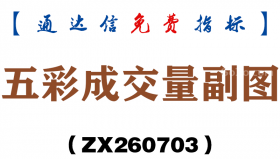 [ZX260703]五彩成交量副图－通达信指标源码分享