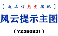 [YZ260831]风云提示主图-通达信指标源码分享
