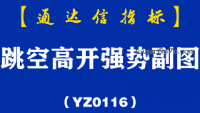 [YZ0116]跳空高开强势副图-通达信指标公式