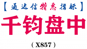 【通达信指标】千钧盘中-副图指标公式（X857）