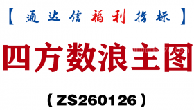 [ZS260126]四方数浪主图－通达信指标源码分享