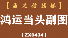 [ZX0434]鸿运当头副图-通达信指标公式
