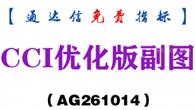 [AG261014]CCI优化版副图-通达信指标源码分享