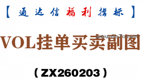 [ZX260203]VOL挂单买卖副图－通达信指标源码分享