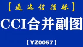 [YZ0057]CCI合并副图-通达信指标公式