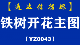 [YZ0043]铁树开花主图-通达信指标公式