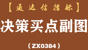 [ZX0384]决策买点副图-通达信指标公式