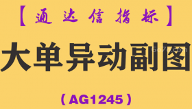[AG1245]大单异动副图-通达信指标公式