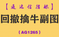 [AG1265]回撤擒牛副图-通达信指标公式