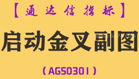 [AGS0301]启动金叉副图-通达信指标公式