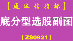 [ZS0921]底分型选股副图-通达信指标公式
