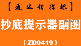 [ZD0419]抄底提示器副图-通达信指标公式