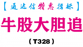 【通达信指标】牛股大胆追-副图指标公式（T328）