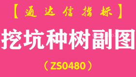 [ZS0480]挖坑种树副图-通达信指标公式