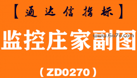 [ZD0270]监控庄家副图-通达信指标公式