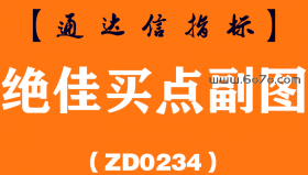 [ZD0234]绝佳买点副图-通达信指标公式