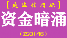 [ZS0146]资金暗涌-通达信副图指标公式-准确各周期资金分析