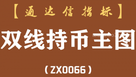 [ZX0066]双线持币主图-通达信指标公式