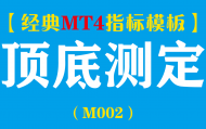 【MT4指标模板】顶底测定-多指标顶底测定分析系统指标模板（M002）