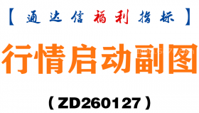 [ZD260127]行情启动副图－通达信指标源码分享