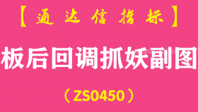 [ZS0450]板后回调抓妖副图-通达信指标公式