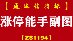 [ZS1194]涨停能手副图-通达信指标公式