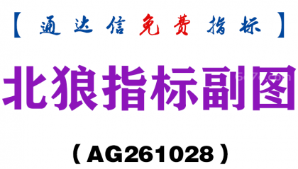 [AG261028]北狼指标副图-通达信指标源码分享