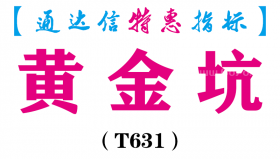 【通达信指标】黄金坑-副图指标公式（T631）