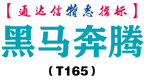 【通达信指标】黑马奔腾-副图指标公式（T165）
