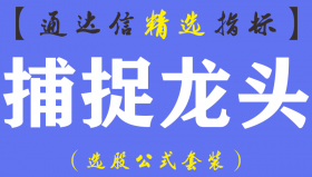 【通达信指标】捕捉龙头-只做主升浪过滤横盘和小波段主力拉升强度副图指标公式