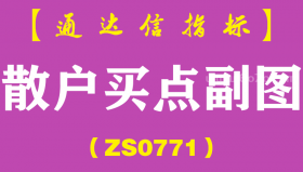 [ZS0771]散户买点副图-通达信指标公式