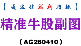 [AG260410]精准牛股副图－通达信指标源码分享