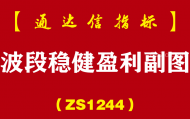 [ZS1244]波段稳健盈利副图-通达信指标公式
