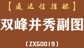 [ZXG0019]双峰并秀副图-通达信指标公式
