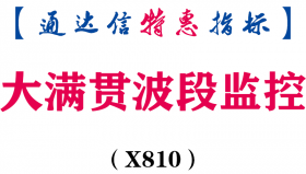 【通达信指标】大满贯波段监控-副图指标公式（X810）