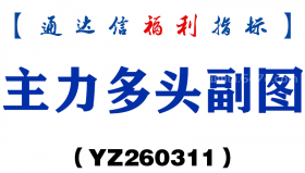 [YZ260311]主力多头副图－通达信指标源码分享