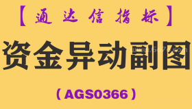 [AGS0366]资金异动副图-通达信指标公式