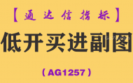 [AG1257]低开买进副图-通达信指标公式