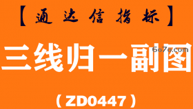 [ZD0447]三线归一副图-通达信指标公式