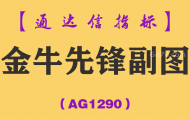 [AG1290]金牛先锋副图-通达信指标公式