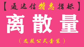 【通达信指标】离散量-副图指标公式（手机+电脑）