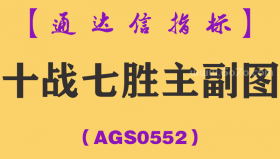 [AGS0552]十战七胜主副图-通达信指标公式