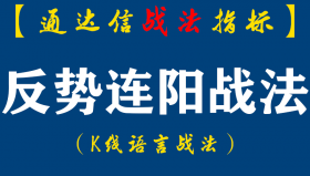 【通达信指标】反势连阳战法：分时走出低迷，次日早盘的急冲。这一战法屡试不爽！缺点就是信号太稀少了?（D074）