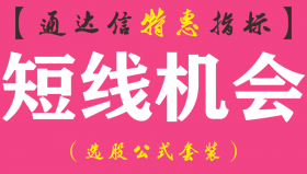 【通达信指标】短线机会-副图指标公式